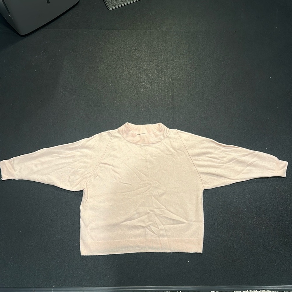 J. crew peach wool dolman sleeve sweater